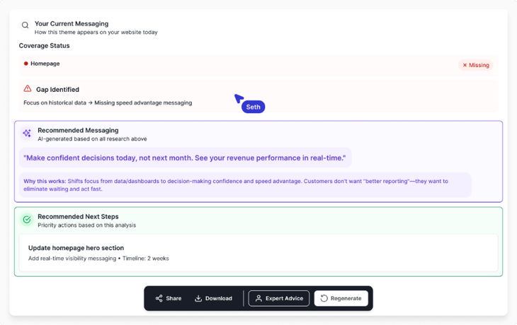 Product marketing strategy hero